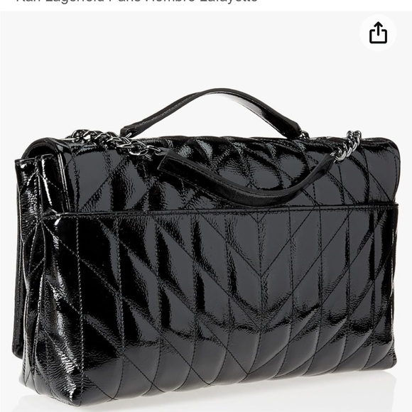 KARL LAGERFELD PARIS
Lafayette Leather Shoulder Bag - Picture 6 of 7